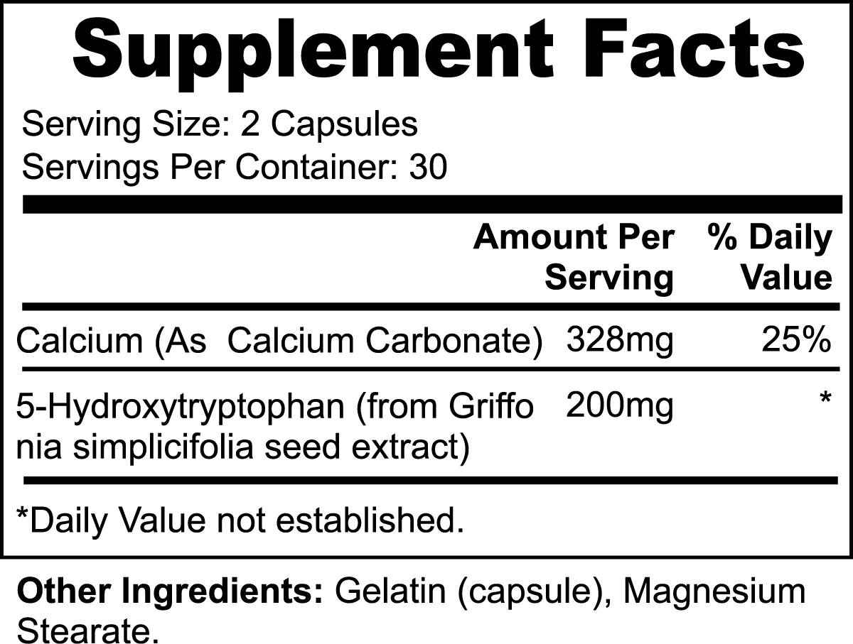 5-HTP ingredients